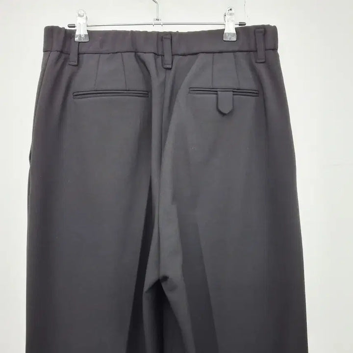 [BUNJANG] System 23 Wide Slacks Pants Black / 시스템 23 와이드 슬랙스 팬츠 여성 67 블랙