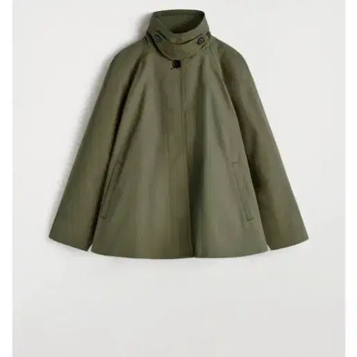 [BUNJANG] COS 2026 Spring New Arrival Khaki A-line Jacket / 코스 COS 2026 봄신상 새상품