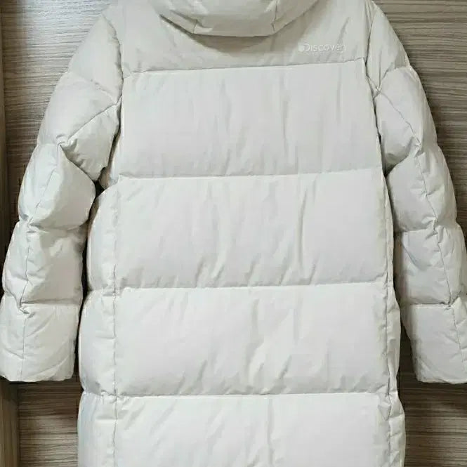 [BUNJANG] Discovery Expedition Lester Ivory Goose Down Jacket / 디스커버리 익스페셔널 레스터 아이보리 구즈다운 여성100/남성95