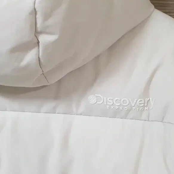 [BUNJANG] Discovery Expedition Lester Ivory Goose Down Jacket / 디스커버리 익스페셔널 레스터 아이보리 구즈다운 여성100/남성95