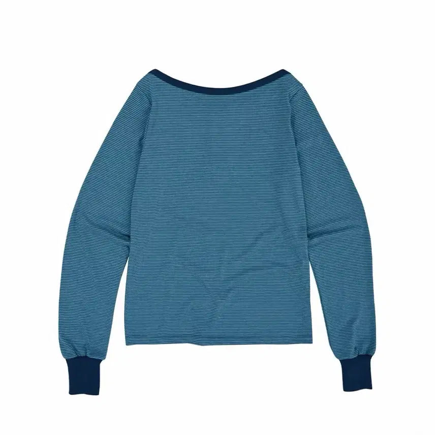 [BUNJANG] Nocontent Boatneck Stripe T-shirt / 노컨텐츠 보트넥 스트라이프 티