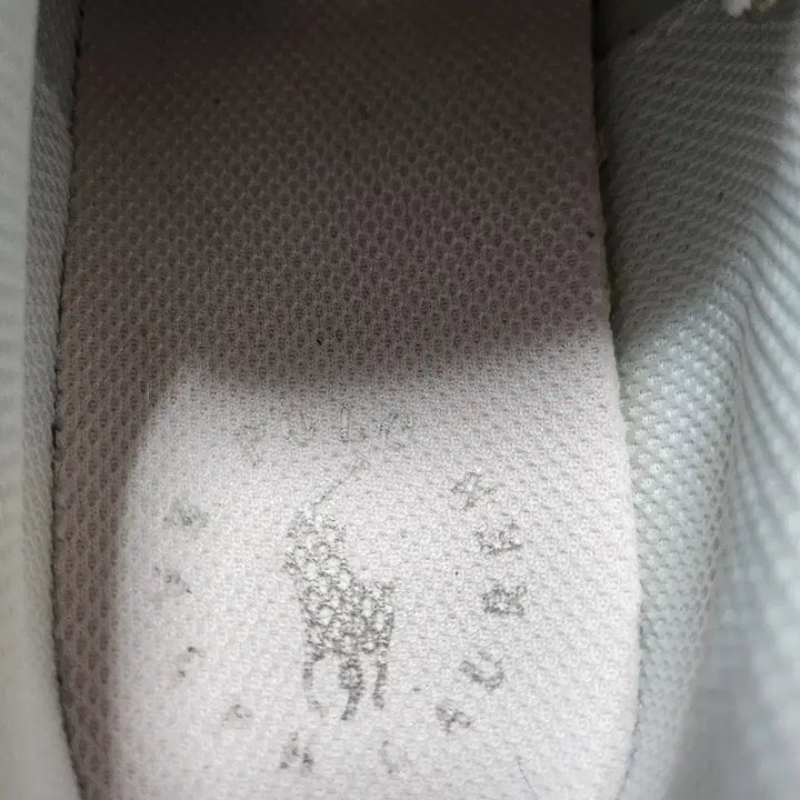 [BUNJANG] Polo Ralph Lauren White Sneakers Shoes Size 240 / 폴로 랄프로렌 화이트 스니커즈 운동화240