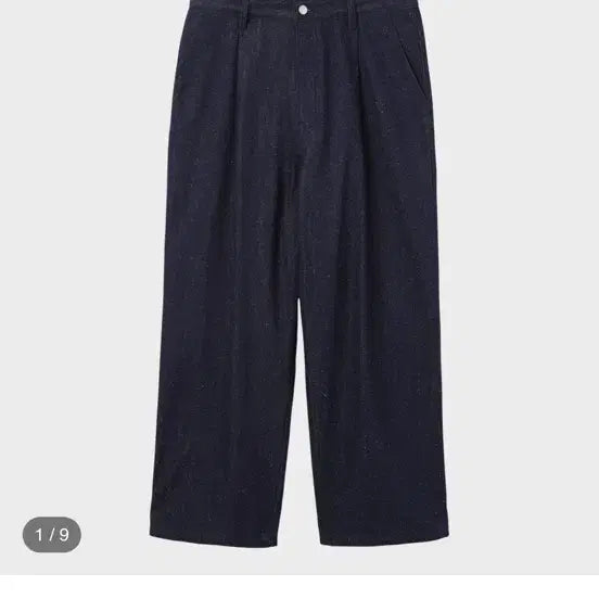 [BUNJANG] Homly One Tuck Pants (Navy) / 홈리 homly one tuck pants 원턱팬츠(네이비)