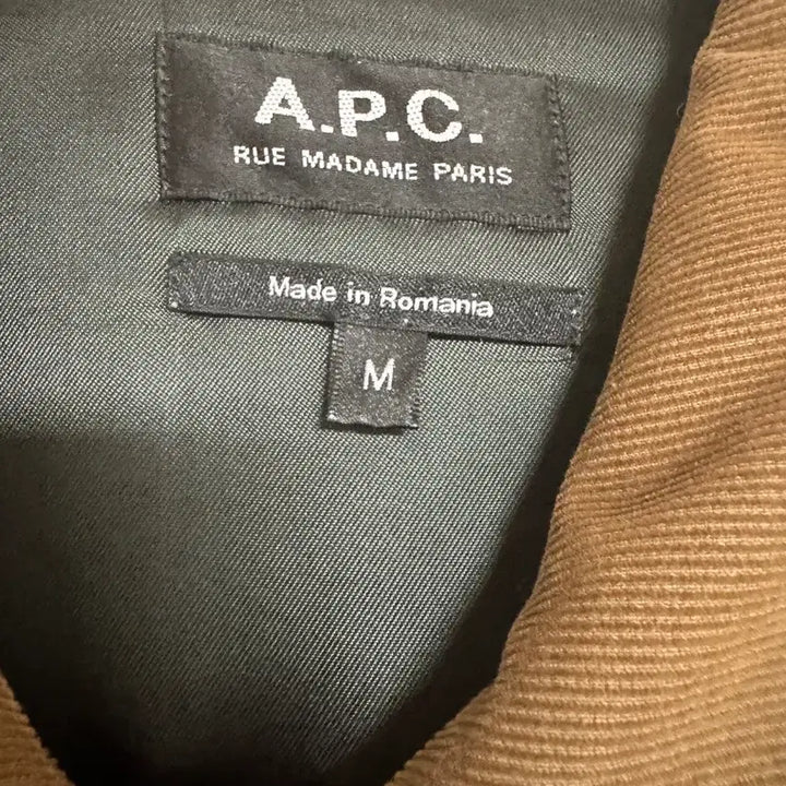 [BUNJANG] A.P.C. Corduroy Jacket Camel M / A.P.C 코듀로이 자켓