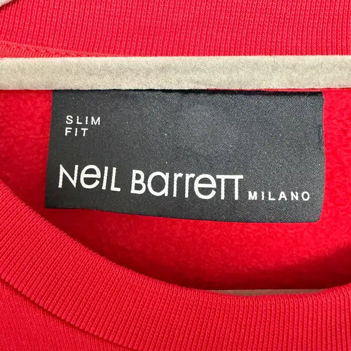 [BUNJANG] Neil Barrett Red Sweatshirt / [정품] 닐바렛 빨간색 맨투맨 티셔츠