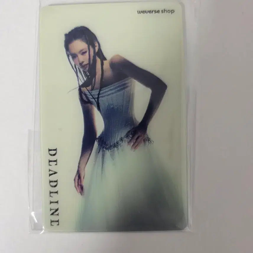 [SOLD OUT] 블랙핑크 블핑 포토카드 포카 데드라인 위버스 럭드 특전 거울 제니