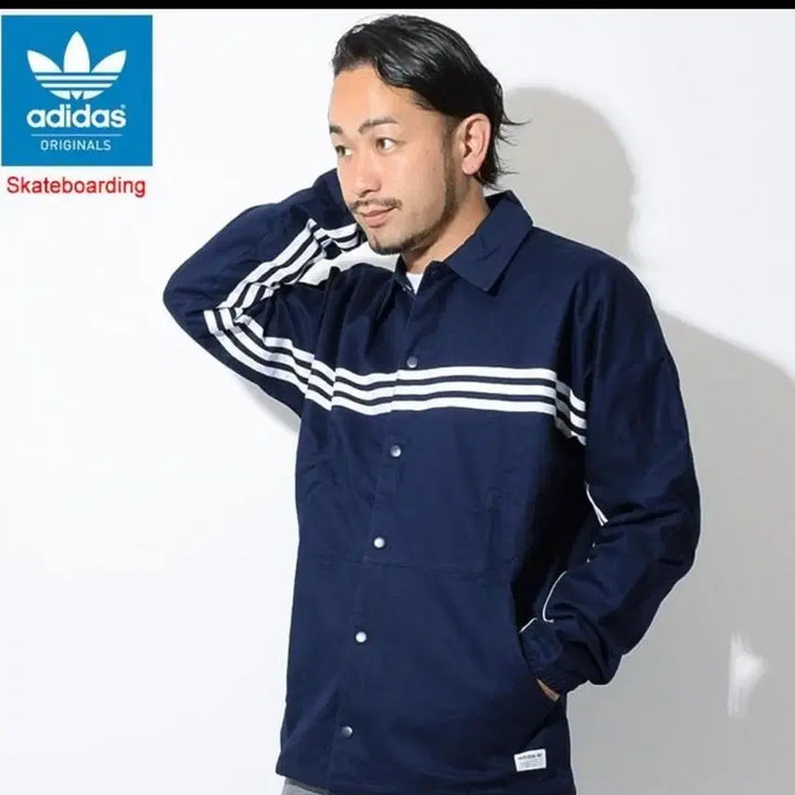 [BUNJANG] Adidas Cotton Coach Jacket / 아디다스  코치자켓