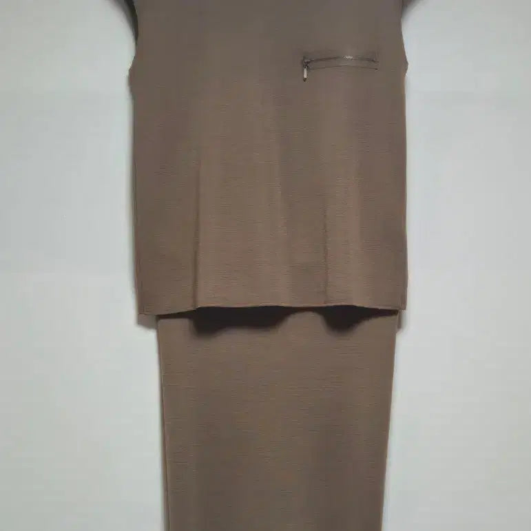 [BUNJANG] Knit &amp; Knot Mocha Brown Knit Two-Piece Set / @ knit &amp; knot / 니트 투피스 / 모카브라운
