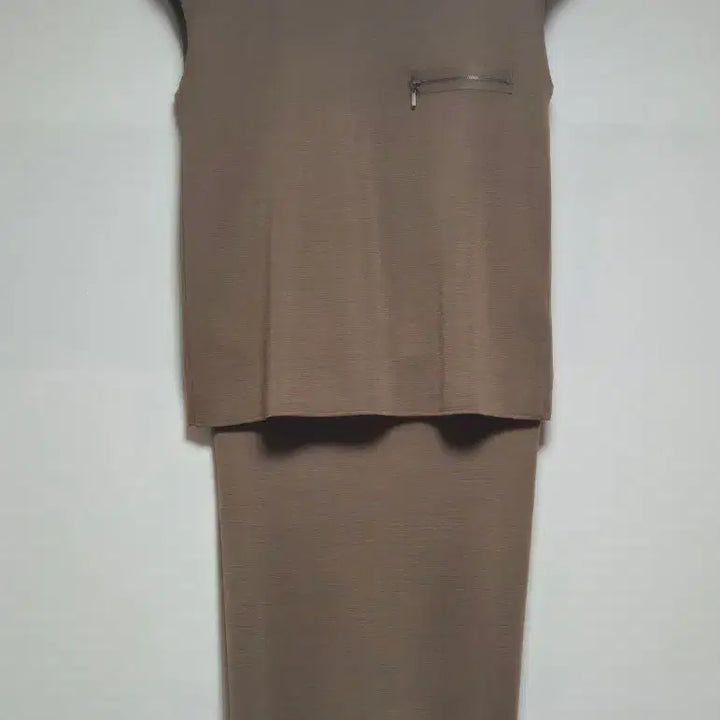 [BUNJANG] Knit &amp; Knot Mocha Brown Knit Two-Piece Set / @ knit &amp; knot / 니트 투피스 / 모카브라운