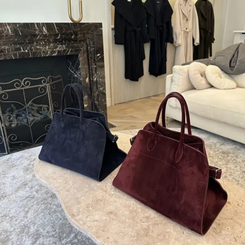 [BUNJANG] Myi-co Manhattan Bag Burgundy Brown Tote / 마이아이코 맨하튼 백 버건디 브라운