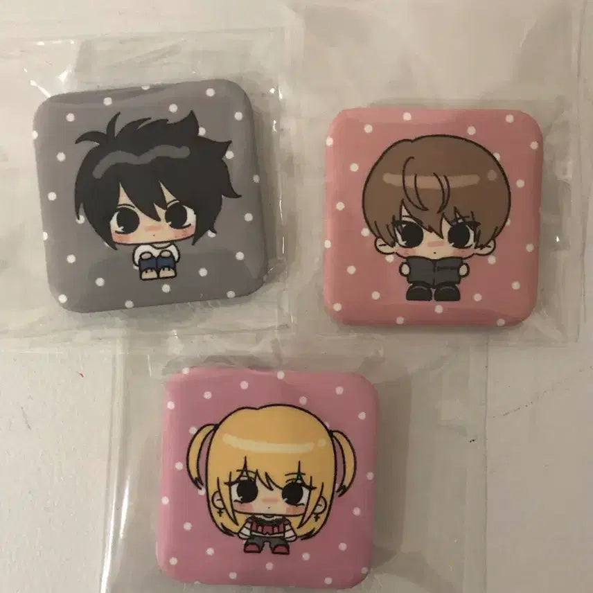 [SOLD OUT] 데스노트 엘 라이토 미사 통판 뱃지