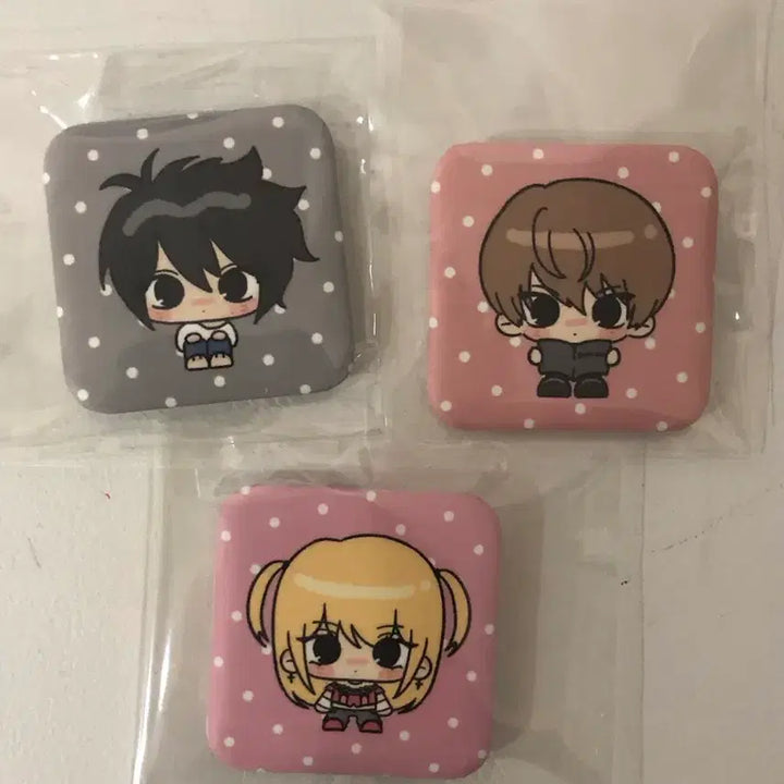 [SOLD OUT] 데스노트 엘 라이토 미사 통판 뱃지