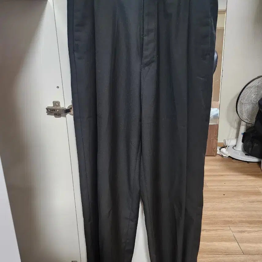 [BUNJANG] Signature One-Tuck Wide Slacks S / 시그니처 원턱 와이드 슬랙스 S