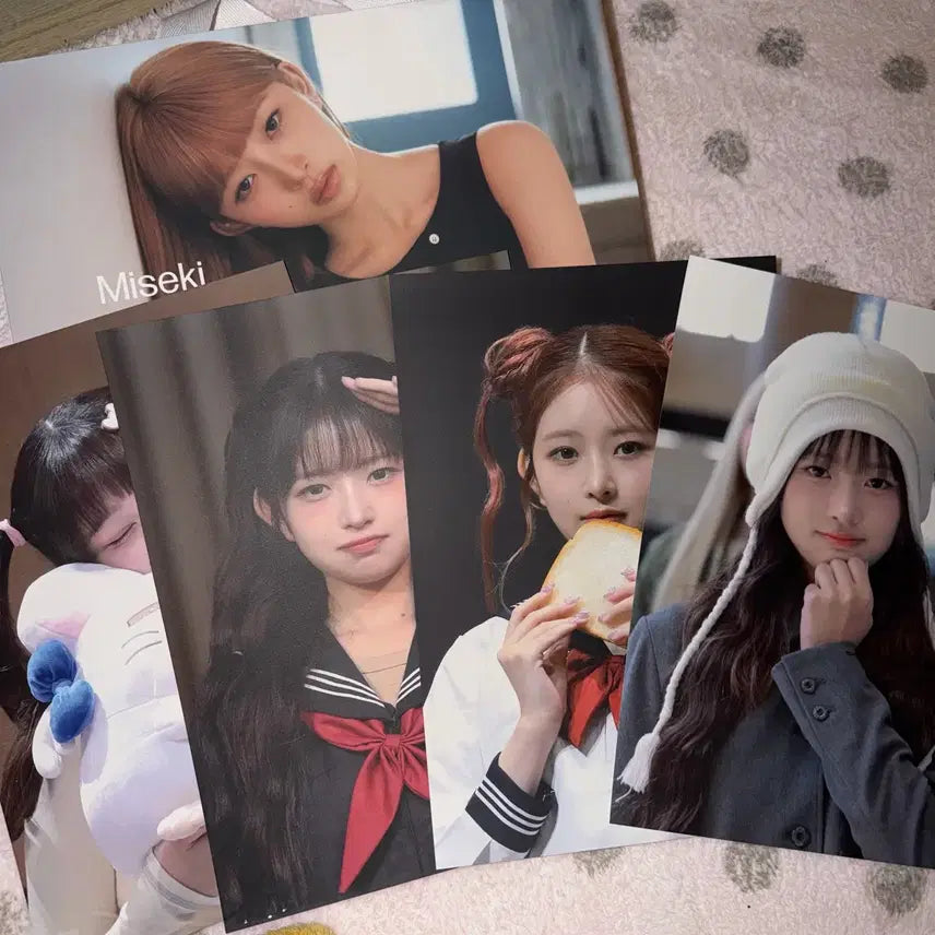 [SOLD OUT] 아이브 레이 생카 특전 a4 포스터 4종 + 미세키서울 쇼핑백