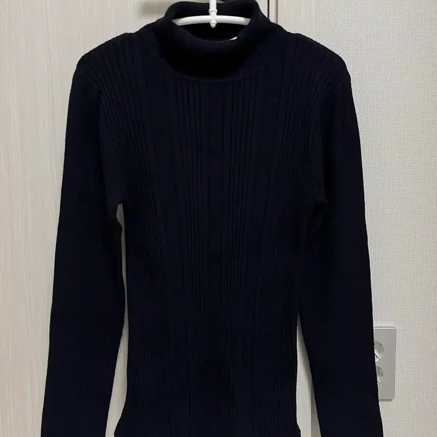 [BUNJANG] All For You Ribbed Knit Turtleneck T-shirt / (새상품)올포유 여성 골지 터틀넥 니트
