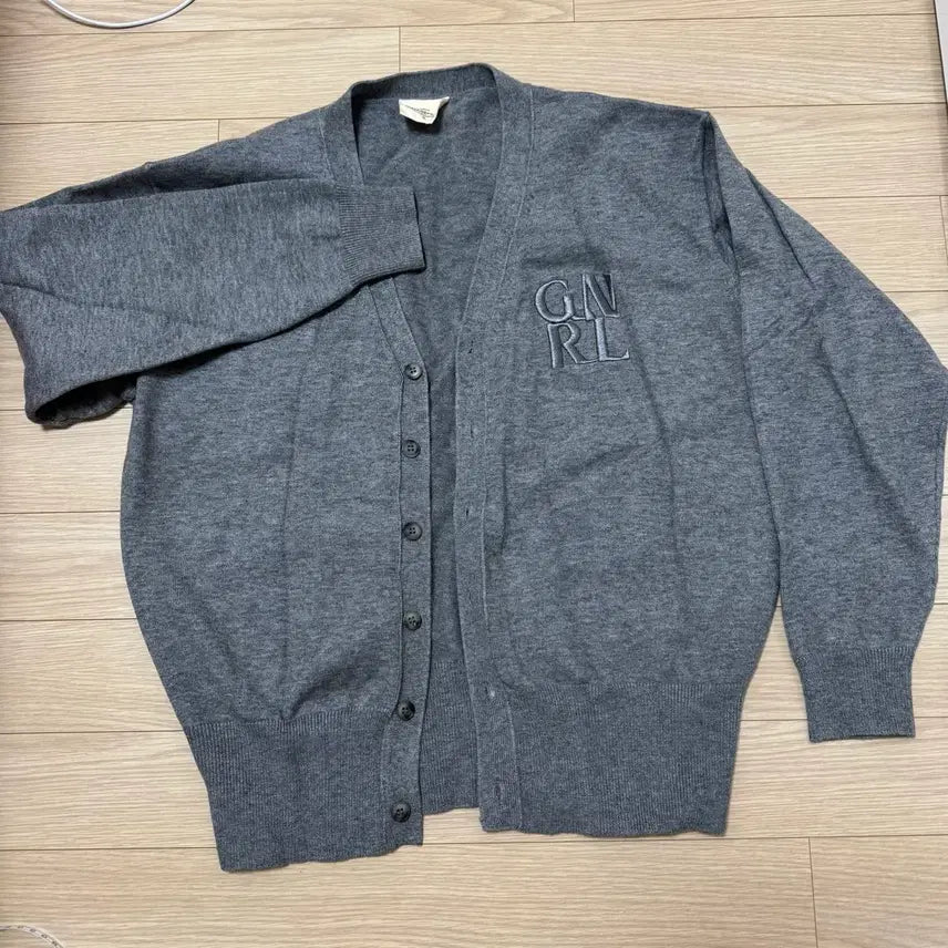 [BUNJANG] 316 Standard Grey Cardigan / 316스탠다드 그레이가디건