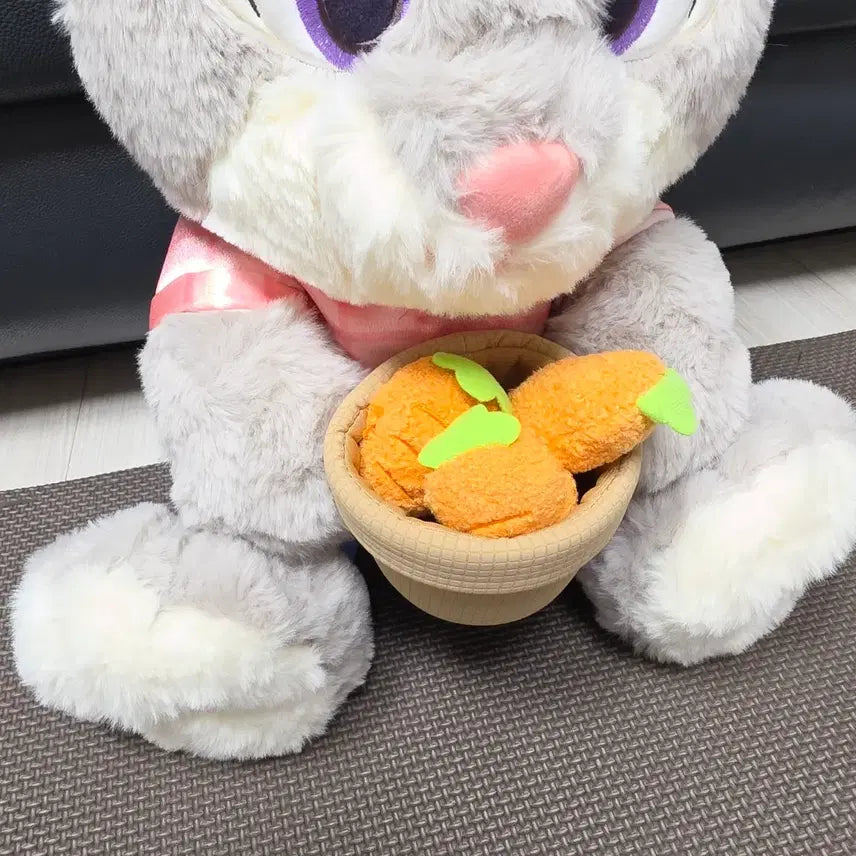 [BUNJANG] Disney Zootopia Judy Hopps Hug Carrot Plush Doll / 디즈니 주토피아 라이센스 주디 쥬디 허그 캐롯 대형 인형 판매