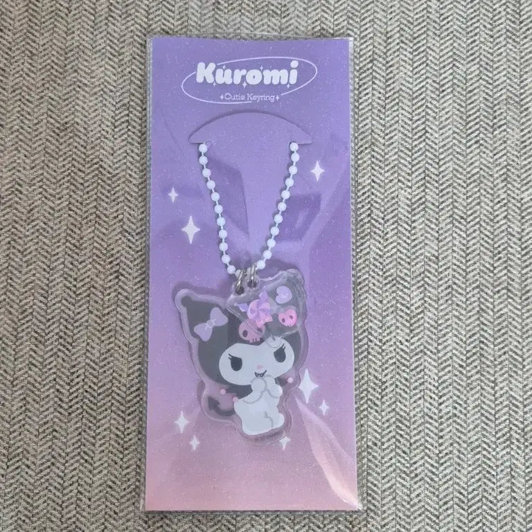 [BUNJANG] Sanrio Kuromi Acrylic Keyring / 산리오 쿠로미 아크릴 키링
