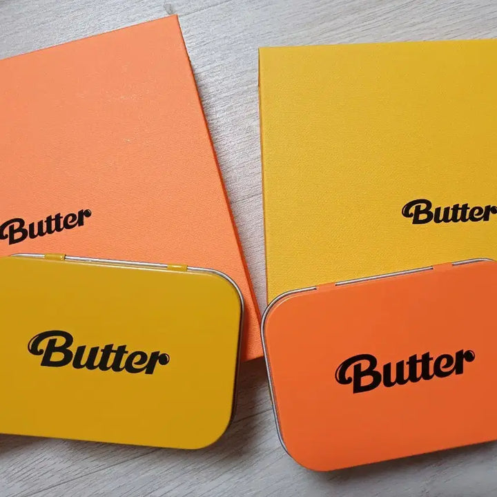 [BUNJANG] BTS Butter Tin Case &amp; Unsealed Album / 방탄 버터 틴케이스, 개봉앨범