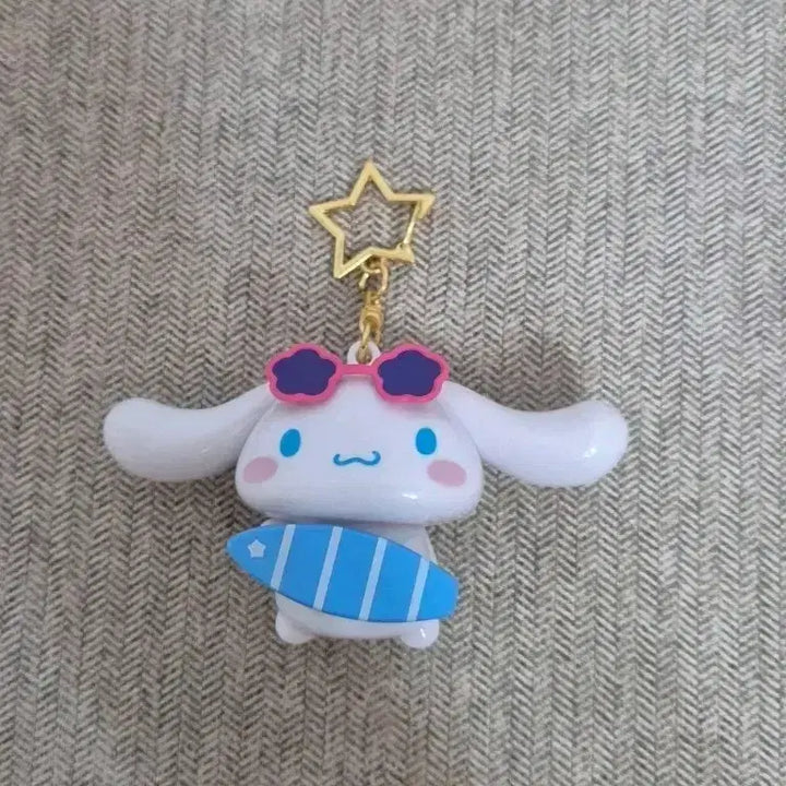 [BUNJANG] Sanrio Cinnamoroll Surfing Keyring Keyholder / 산리오 시나모롤 서핑 키링 인형 키홀더