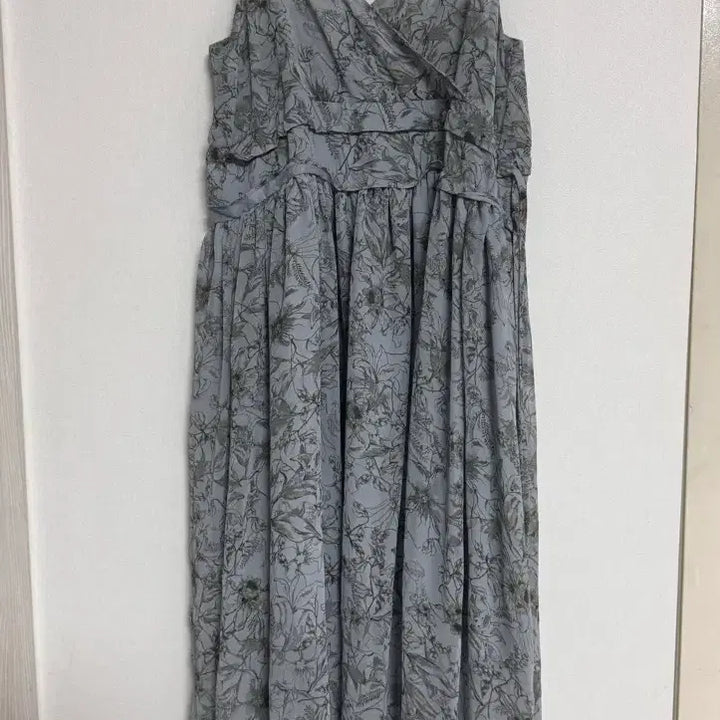 [BUNJANG] Malory Floral Long Chiffon Dress / 멀로이 플라워 롱원피스 쉬폰원피스
