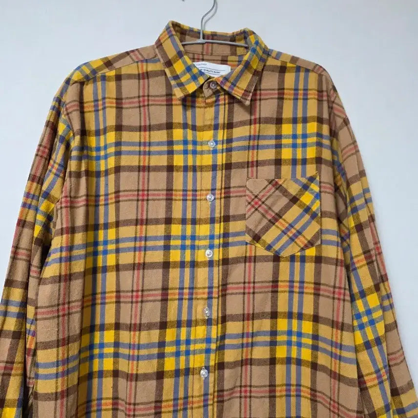 [BUNJANG] DS Company Checkered Shirt / 100~105 DS COMPANY 체크 남방셔츠