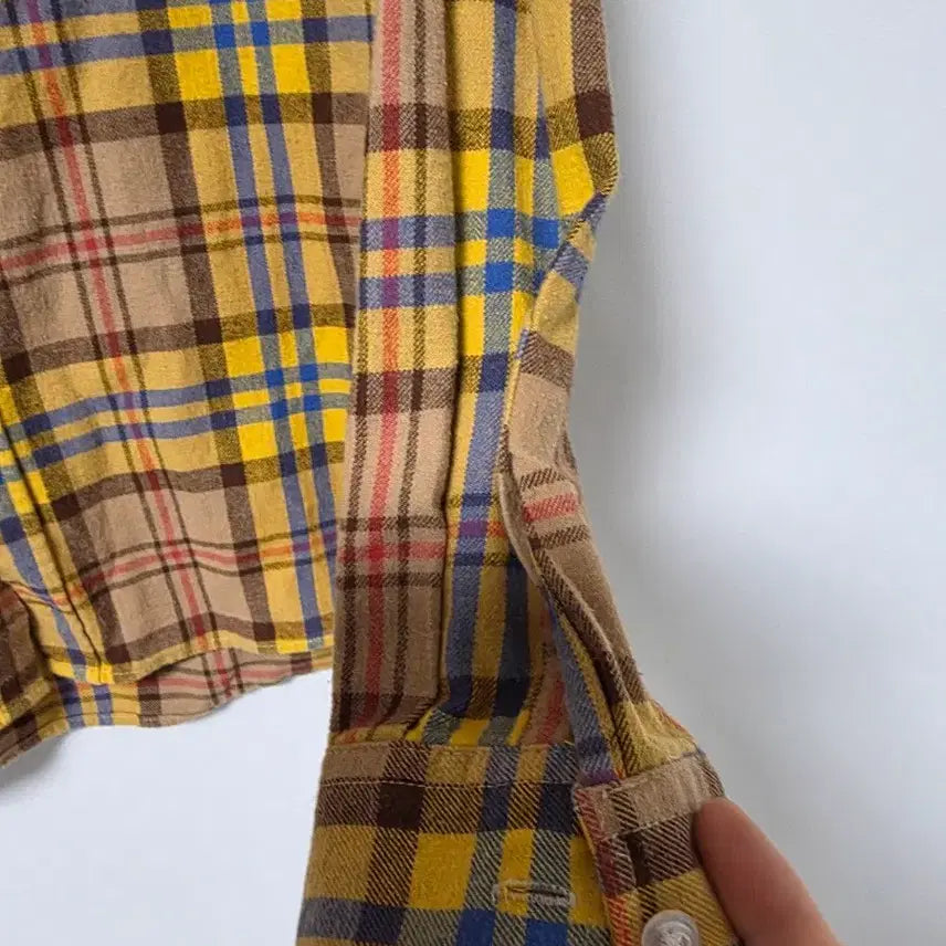 [BUNJANG] DS Company Checkered Shirt / 100~105 DS COMPANY 체크 남방셔츠