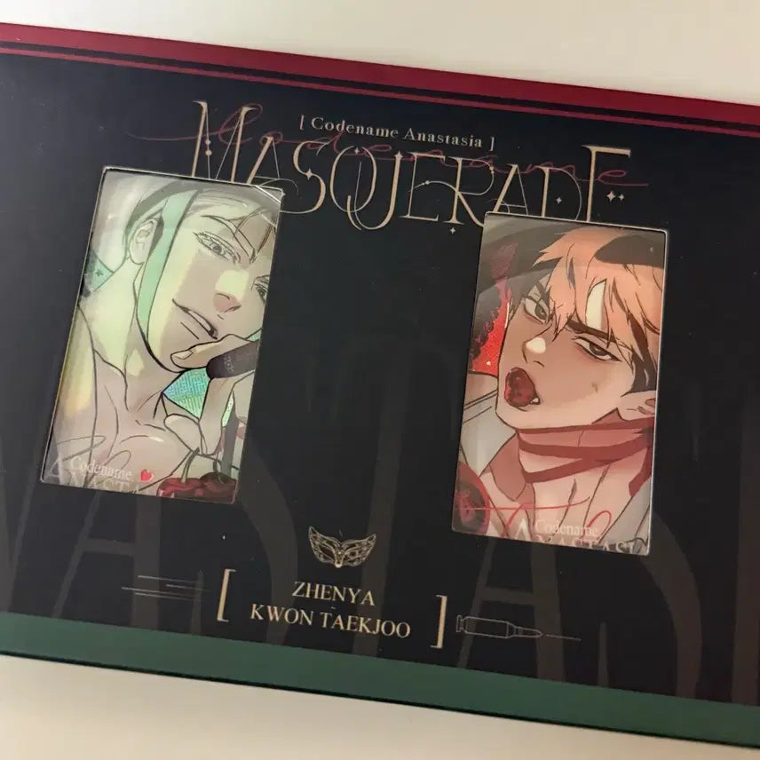 [SOLD OUT] 코드네임 아나스타샤 코드아나 캔뱃지 포토카드 미개봉
