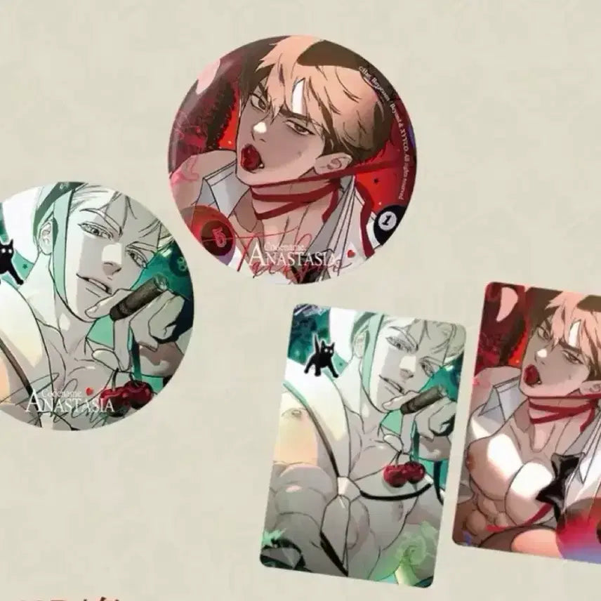 [SOLD OUT] 코드네임 아나스타샤 코드아나 캔뱃지 포토카드 미개봉