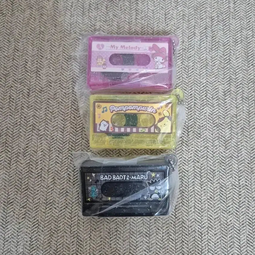 [BUNJANG] Sanrio Cassette Tape Keyring Gacha / 산리오 카세트 테이프 키링 가챠 (개별 2500)