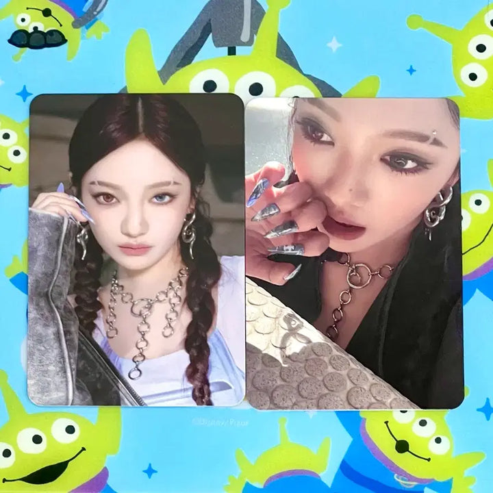 [BUNJANG] aespa Ningning Photocard Bundle Set / 안전결제O 닝닝 포카 2장 일괄 양도 에스파 포토카드 럭드 특전 미공포