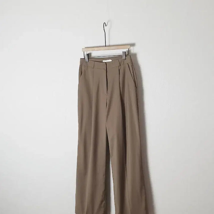 [BUNJANG] Myoung Jin Beige Pin-tuck Slacks / (새) 진베이지 핀턱 슬랙스 s