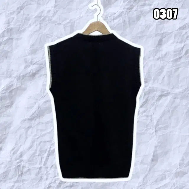 [BUNJANG] Adidas Old School V-Neck Knit Vest Black / M 아디다스 올드스쿨 V넥 니트 조끼 블랙
