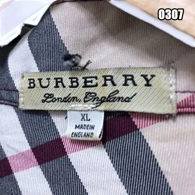 [BUNJANG] Burberry Burgundy Half-Zip Sweater / XL 버버리 버건디 반집업
