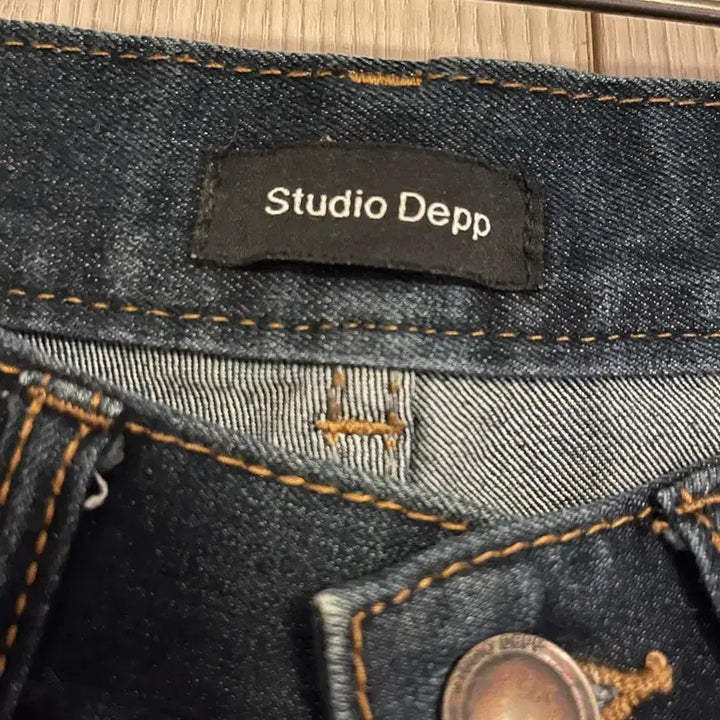 [BUNJANG] Studio Depp Denim Jeans / 26-27) 진청 얇은 스판끼있는 studio depp 청바지