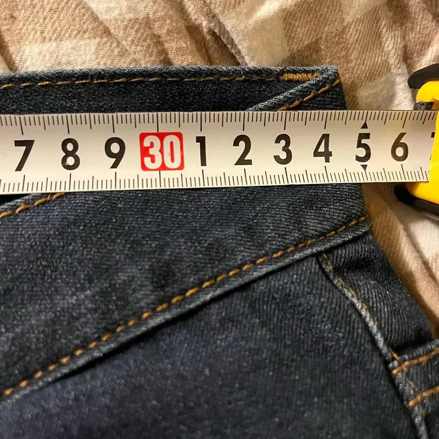 [BUNJANG] Studio Depp Denim Jeans / 26-27) 진청 얇은 스판끼있는 studio depp 청바지