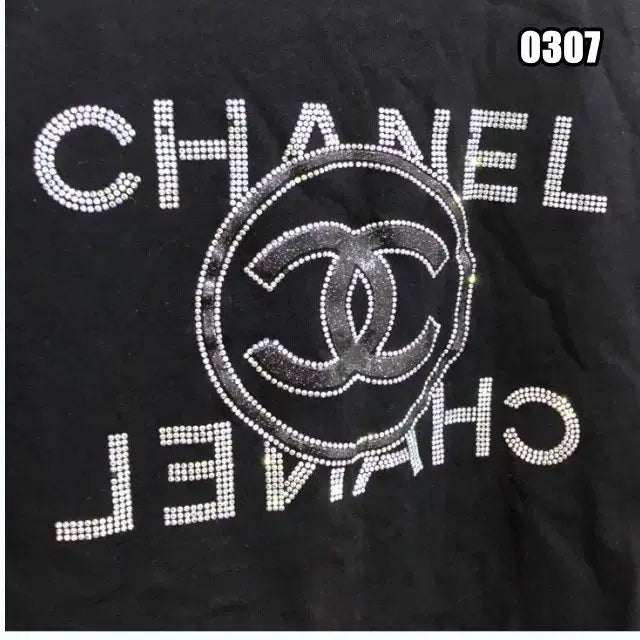 [BUNJANG] Chanel Big Logo Short Sleeve T-Shirt / S 샤넬 빅 로고 반팔 티셔츠