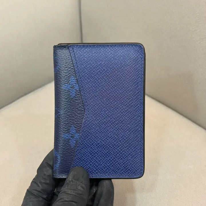 [BUNJANG] Louis Vuitton Blue Monogram Organizer / 루이비통 블루 모노그램 오거나이저