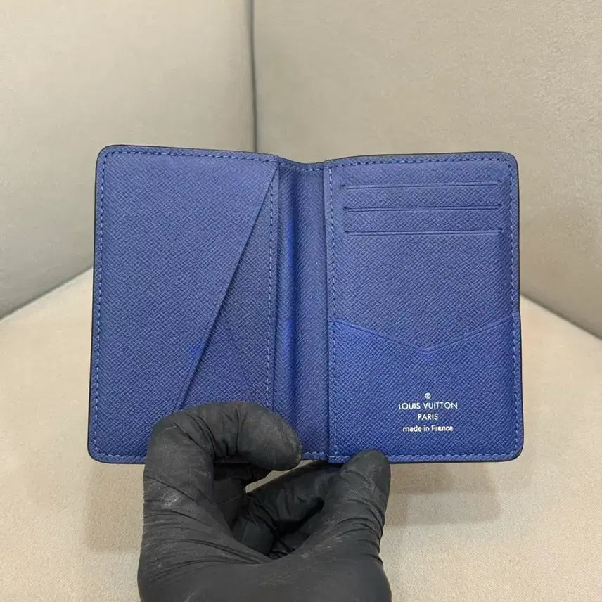 [BUNJANG] Louis Vuitton Blue Monogram Organizer / 루이비통 블루 모노그램 오거나이저