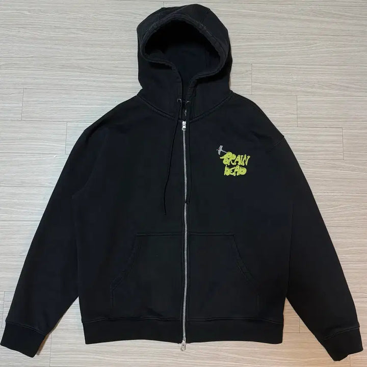 [BUNJANG] Brain Dead Zip-up Hoodie (L) / 브레인데드 집업 후드 L 사이즈