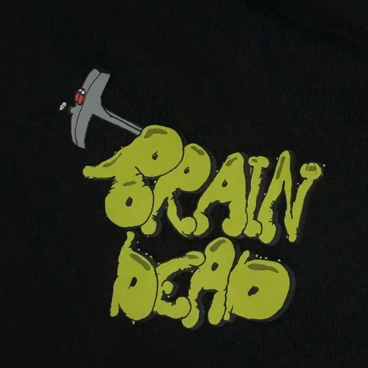 [BUNJANG] Brain Dead Zip-up Hoodie (L) / 브레인데드 집업 후드 L 사이즈
