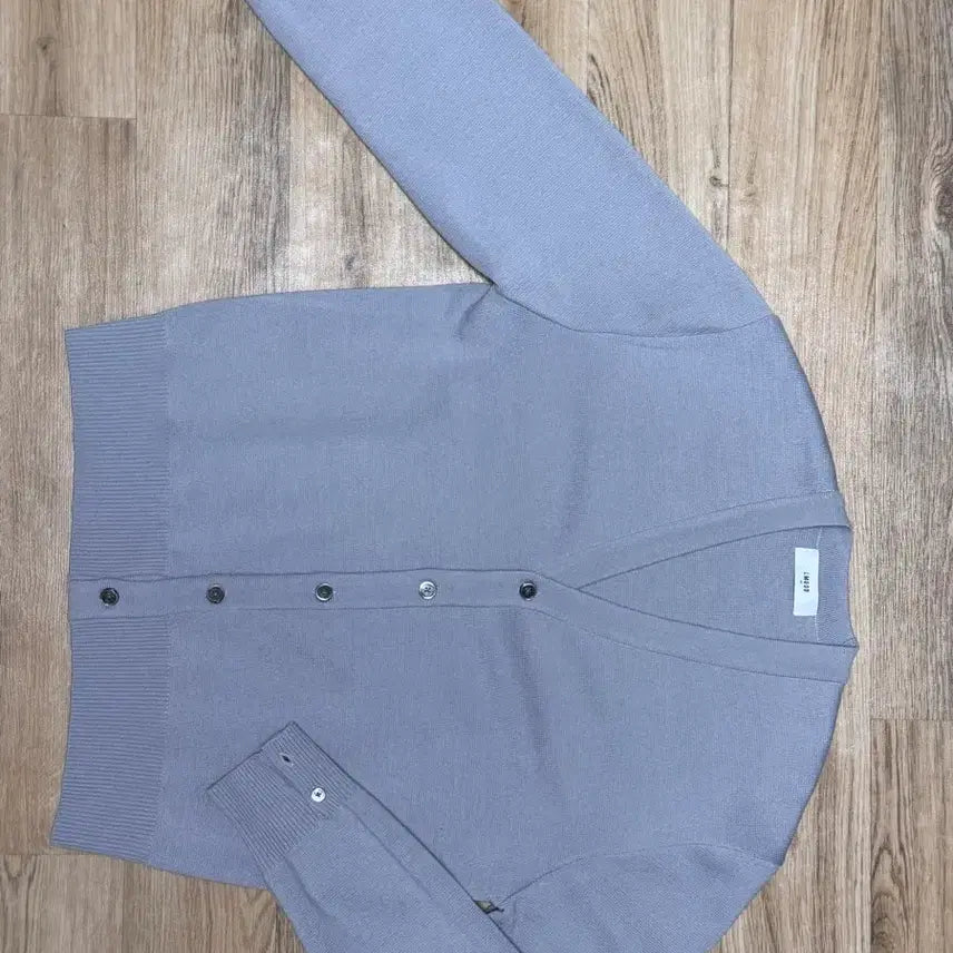 [BUNJANG] LMOOD Crop Cardigan Gray / LMOOD 엘무드 크롭 가디건 그레이 48