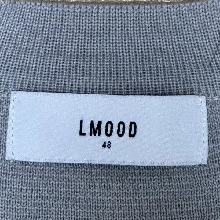 [BUNJANG] LMOOD Crop Cardigan Gray / LMOOD 엘무드 크롭 가디건 그레이 48