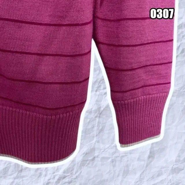 [BUNJANG] Nike Golf V-Neck Striped Knit Sweater / M 나이키 골프 V넥 스트라이프 니트