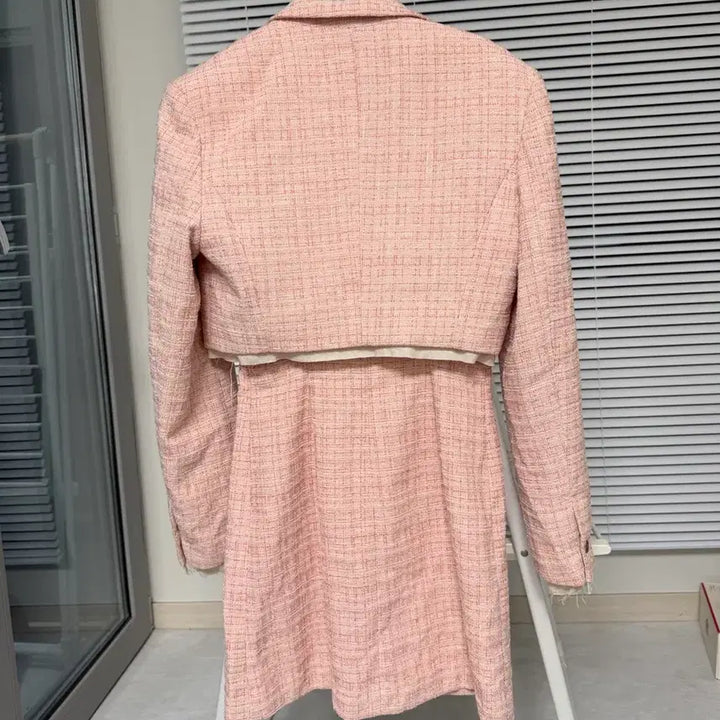 [BUNJANG] InstantFunk Tweed Jacket and Dress Bundle Set / 인스턴트펑크 트위드 자켓원피스 셋업