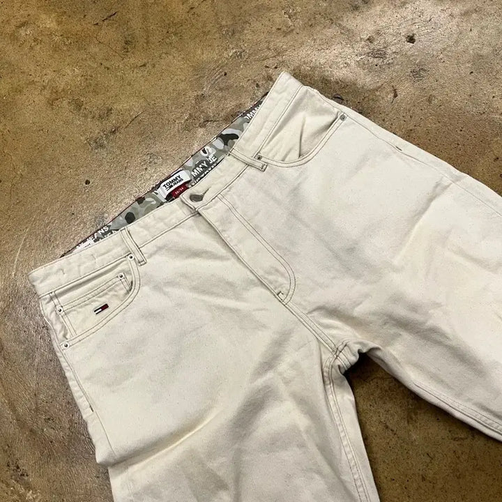[BUNJANG] Tommy Hilfiger Ivory Jeans / [정품] 타미힐피거 아이보리 청바지