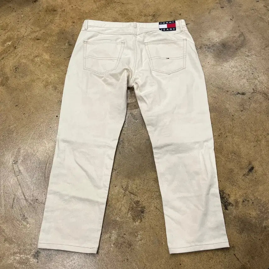 [BUNJANG] Tommy Hilfiger Ivory Jeans / [정품] 타미힐피거 아이보리 청바지