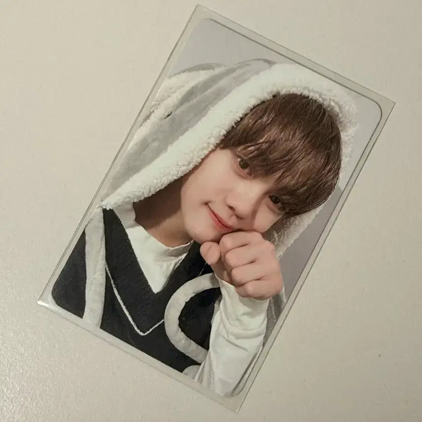 [BUNJANG] ZEROBASEONE Kim Gyu Vin Rabbit Blanket POB Photocard / 제로베이스원 김규빈 포카 제베원 앤더블 토끼담요 미공포