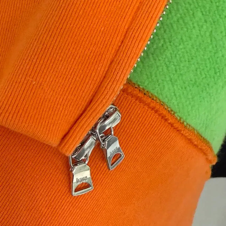 [BUNJANG] BAPE Orange Shark Hoodie L Size / 베이프 오렌지 샤크 후드집업 L사이즈