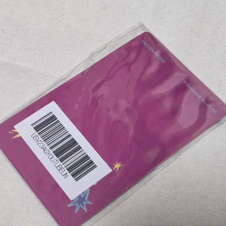 [BUNJANG] Seventeen Dino Heaven YouTube POB Photocard (Sealed) / 세븐틴 디노 헤븐 유튜브 특전(미개봉)